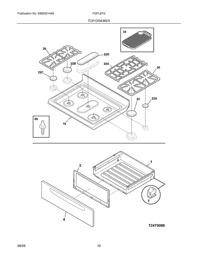 Diagram for FGFL87GSD