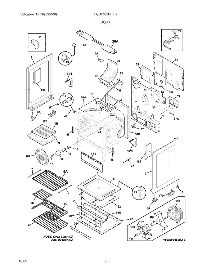 Diagram for FGGF305MKFB
