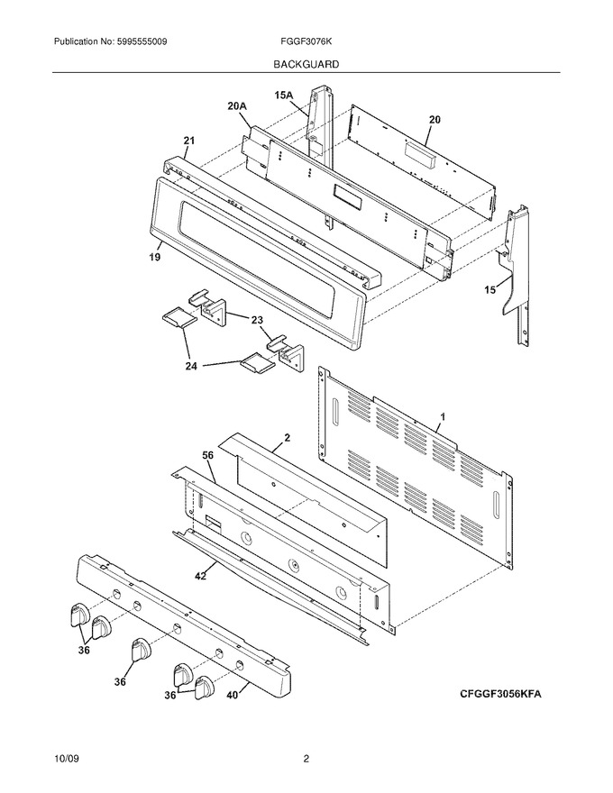 Diagram for FGGF3076KWC
