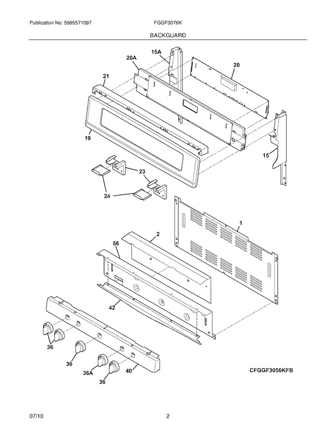 Diagram for FGGF3076KBH