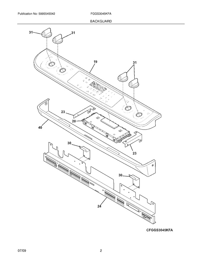 Diagram for FGGS3045KFA