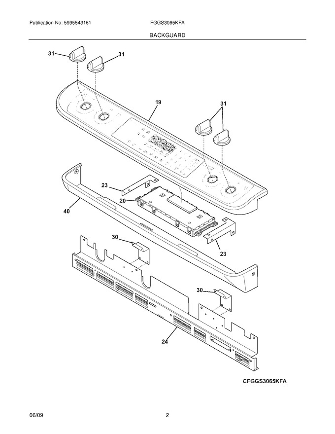 Diagram for FGGS3065KFA