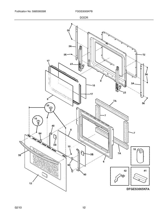Diagram for FGGS3065KFB