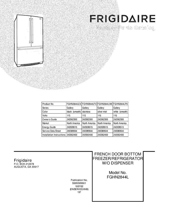 Diagram for FGHN2844LF0