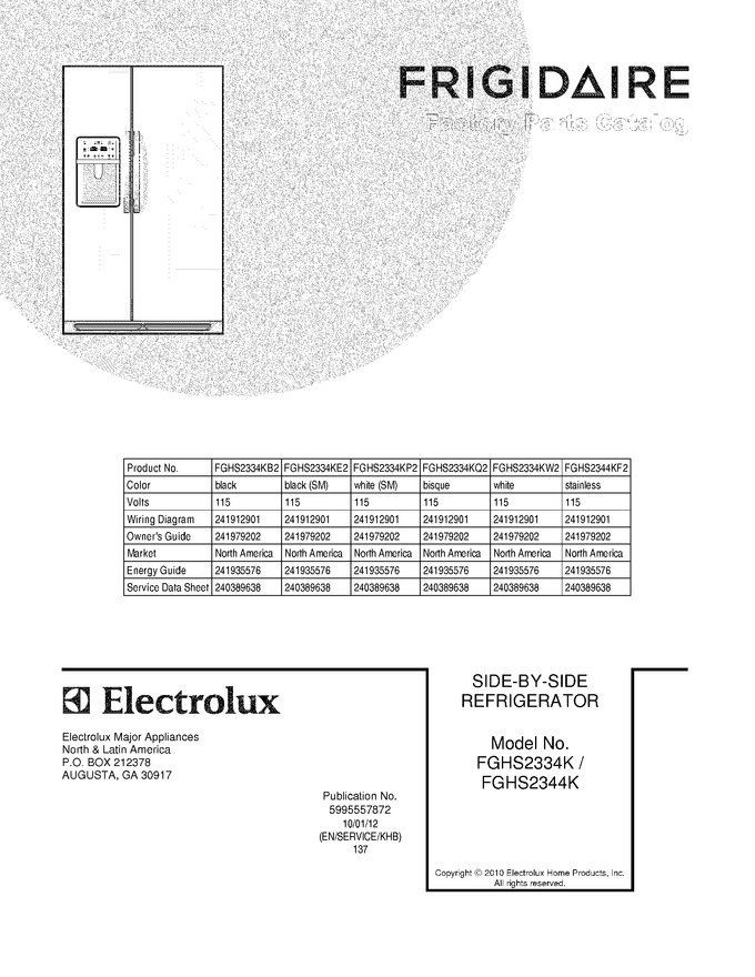 Diagram for FGHS2334KE2