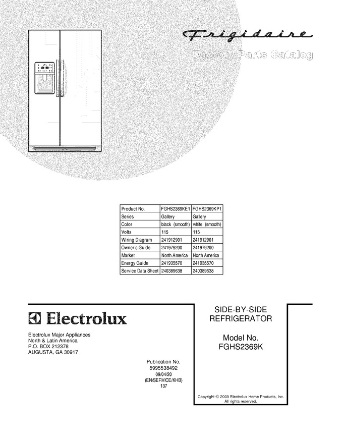 Diagram for FGHS2369KP1