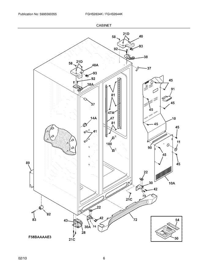 Diagram for FGHS2634KE2