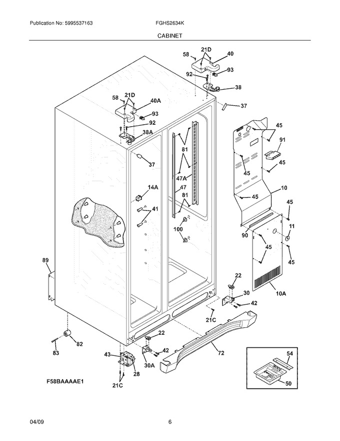 Diagram for FGHS2634KE0