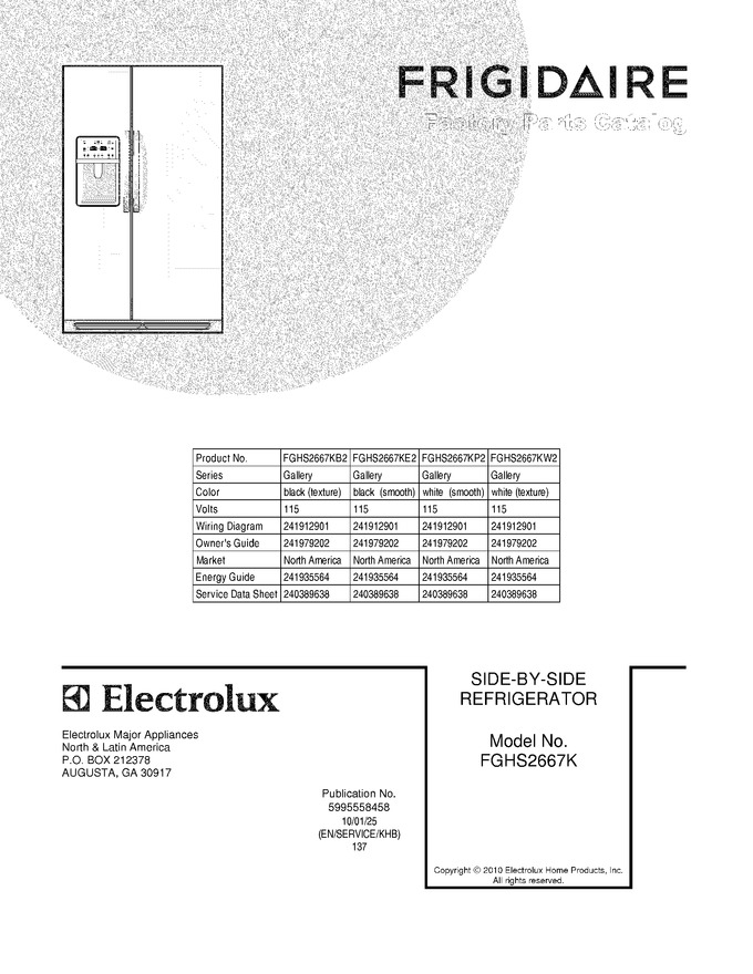 Diagram for FGHS2667KB2