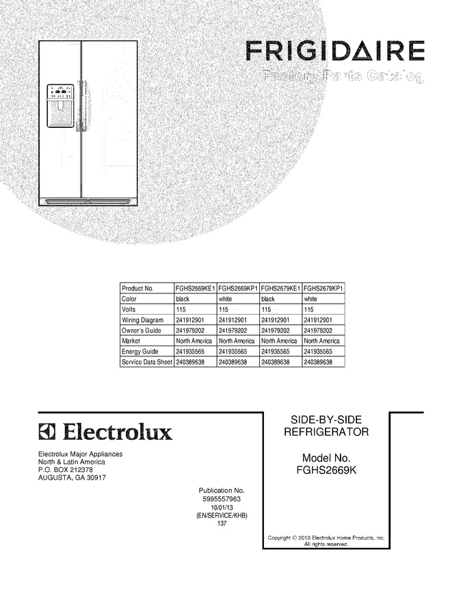 Diagram for FGHS2679KP1