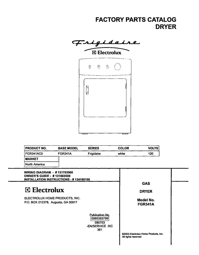 Diagram for FGR341AC0
