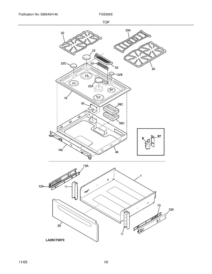 Diagram for FGS366EQA
