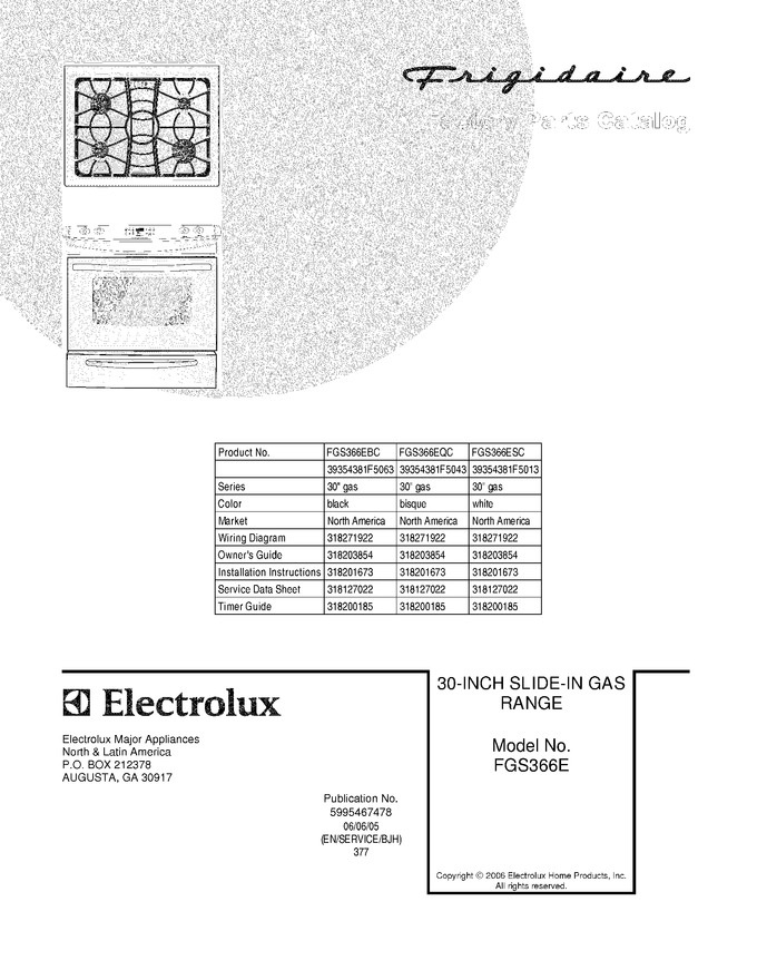Diagram for FGS366EQC
