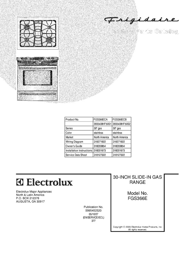 Diagram for FGS366ECB