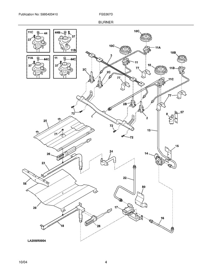 Diagram for FGS367DSA