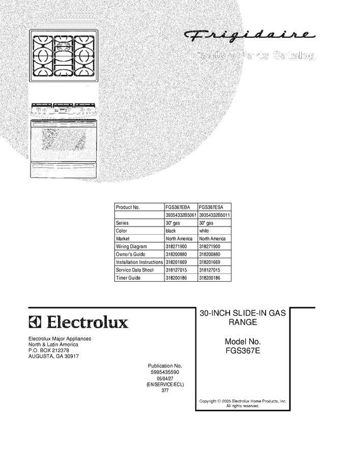 Diagram for FGS367EBA