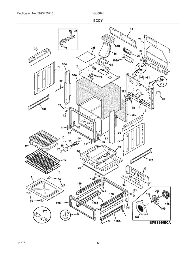 Diagram for FGS367ECB
