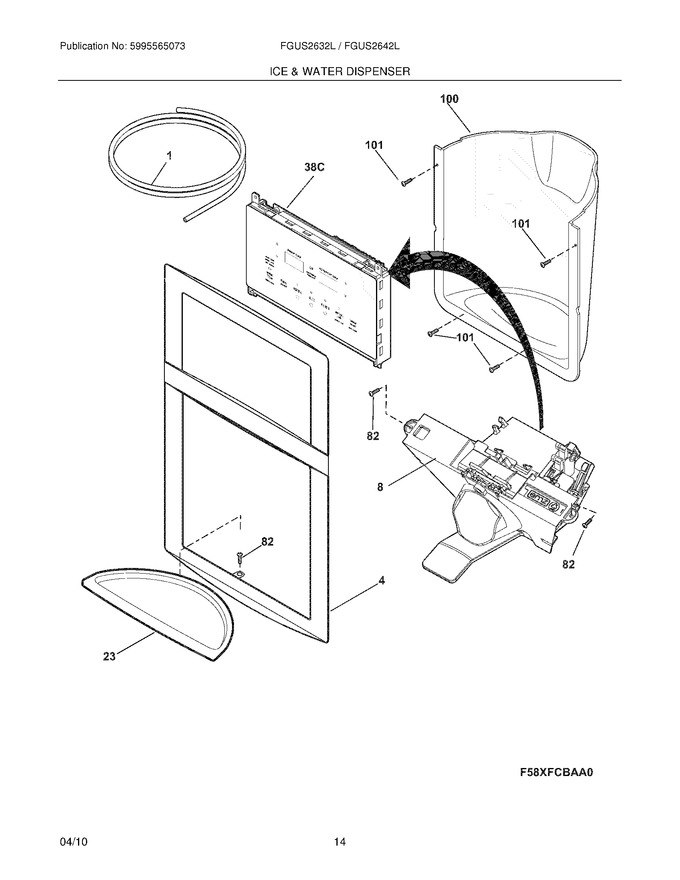 Diagram for FGUS2632LE0