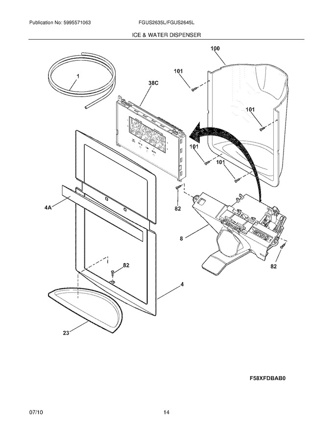 Diagram for FGUS2635LP0