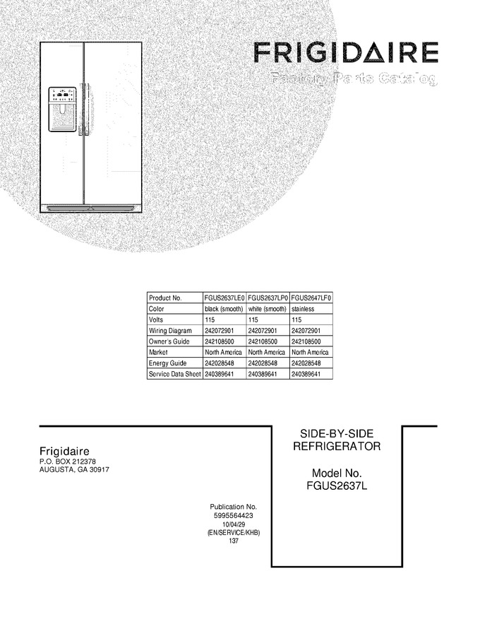 Diagram for FGUS2647LF0