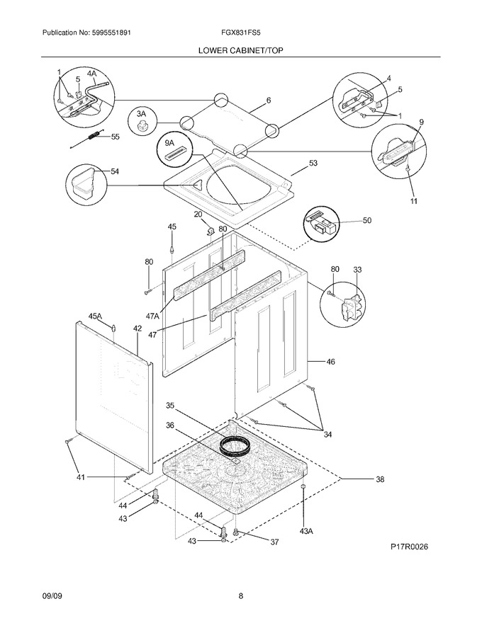 Diagram for FGX831FS5