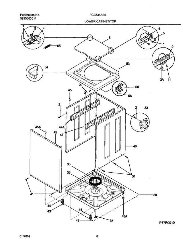 Diagram for FGZ831AS0