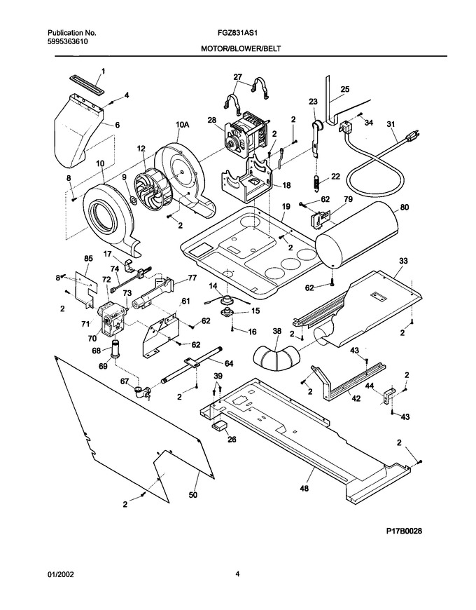 Diagram for FGZ831AS1
