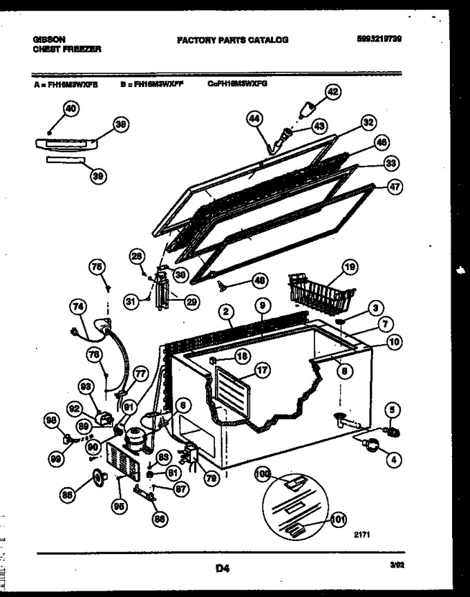 Diagram for FH16M3WXFG