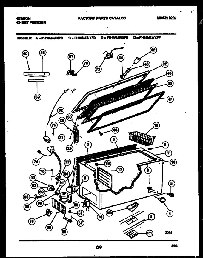Diagram for FH18M4WXFE