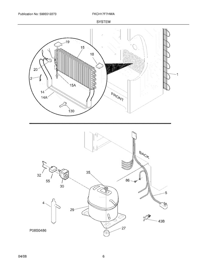 Diagram for FKCH17F7HWA