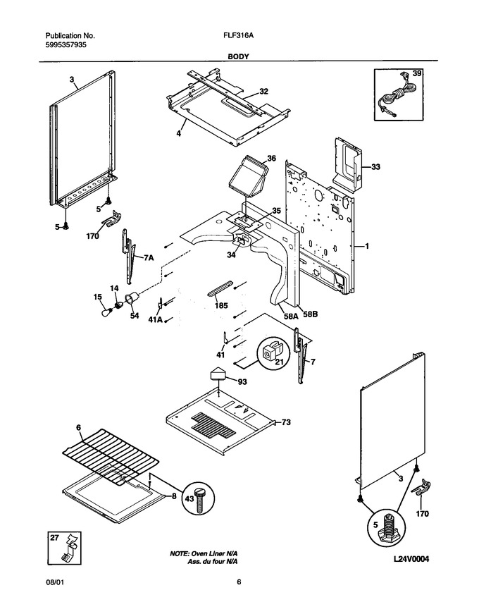 Diagram for FLF316ASA