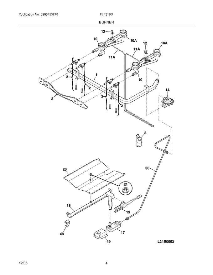 Diagram for FLF316DQC