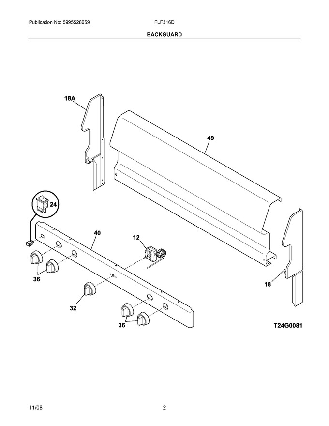 Diagram for FLF316DQE