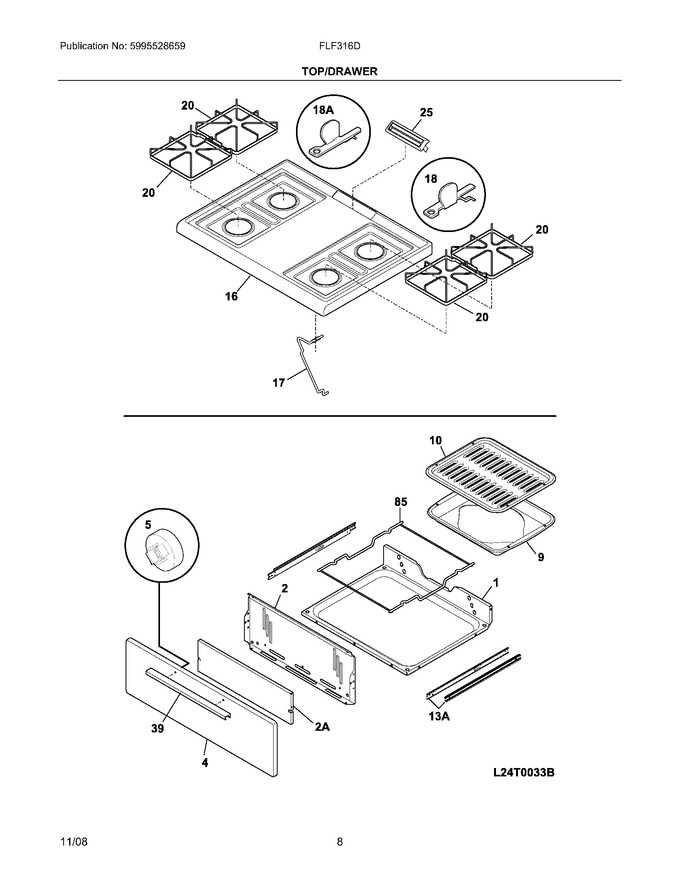 Diagram for FLF316DQE