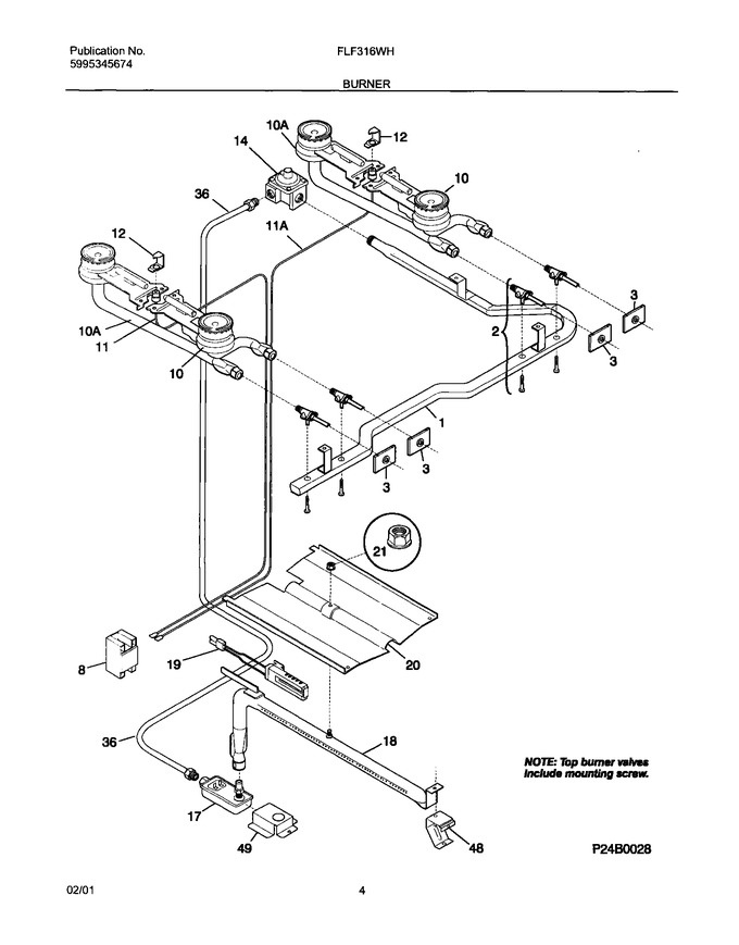 Diagram for FLF316WHSA