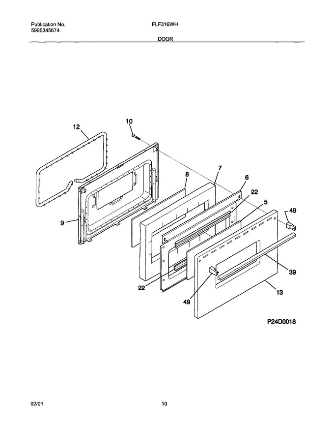 Diagram for FLF316WHTA