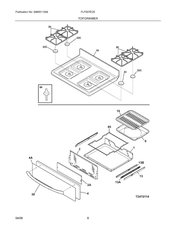 Diagram for FLF337ECE