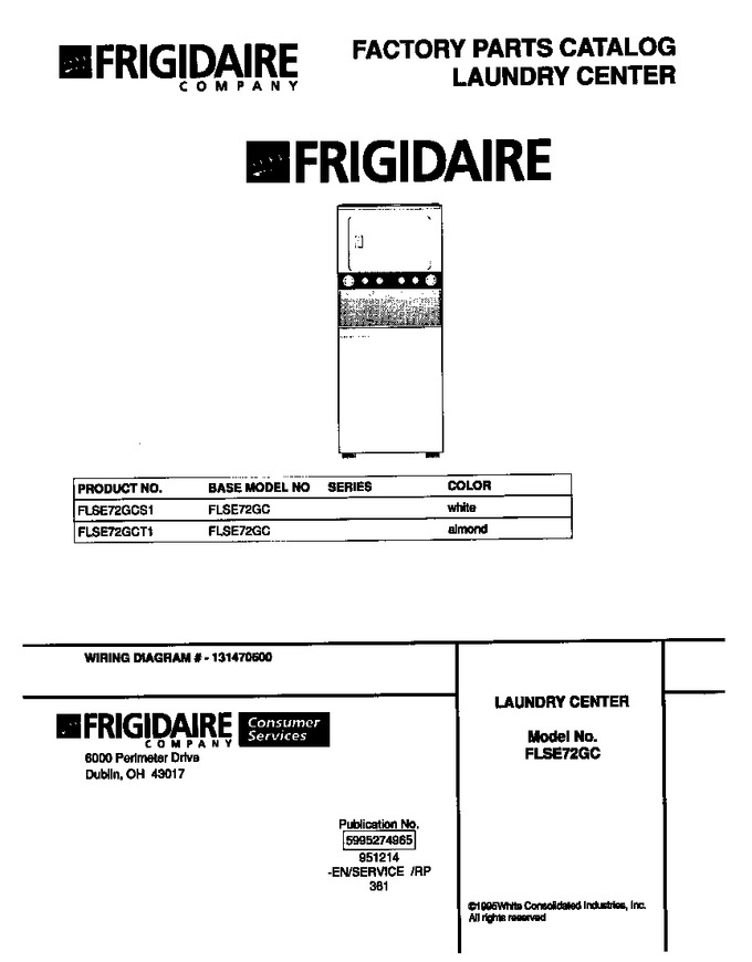 Diagram for FLSE72GCS1