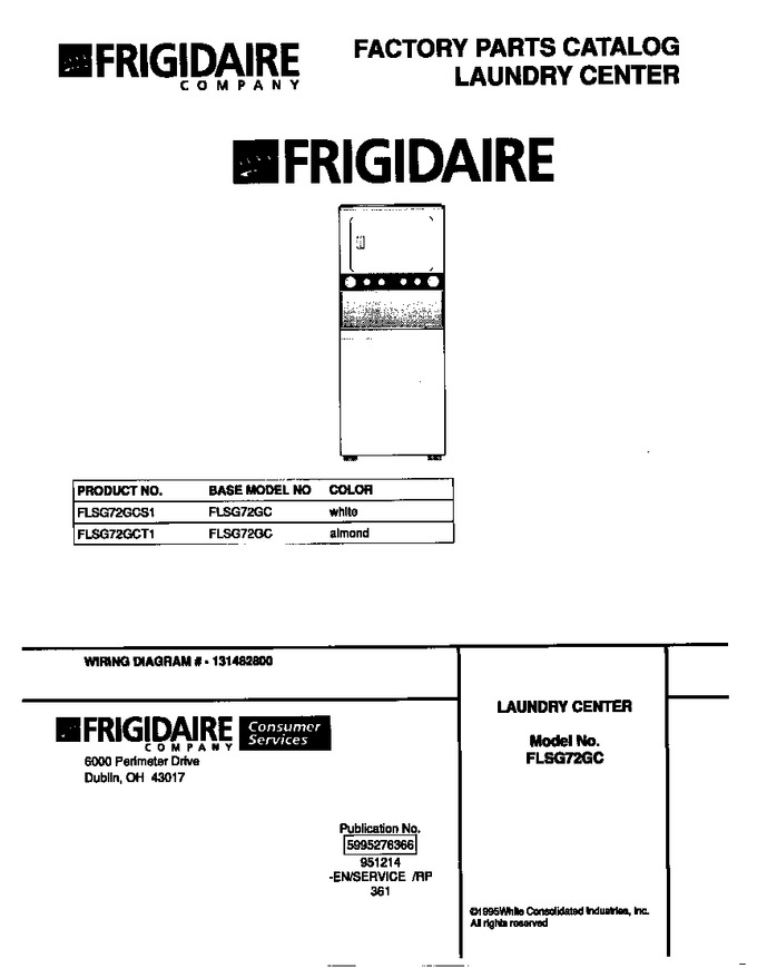 Diagram for FLSG72GCS1