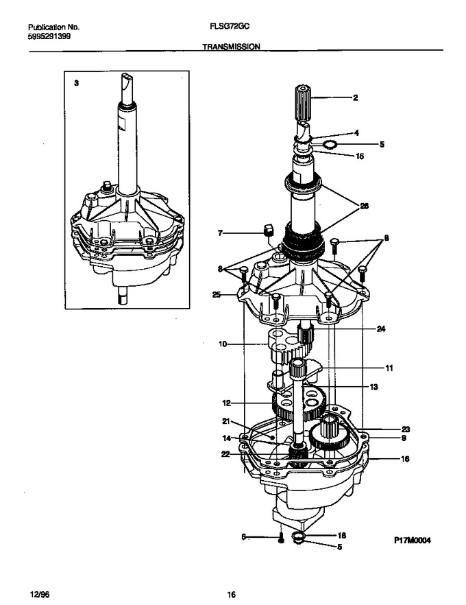 Diagram for FLSG72GCS4
