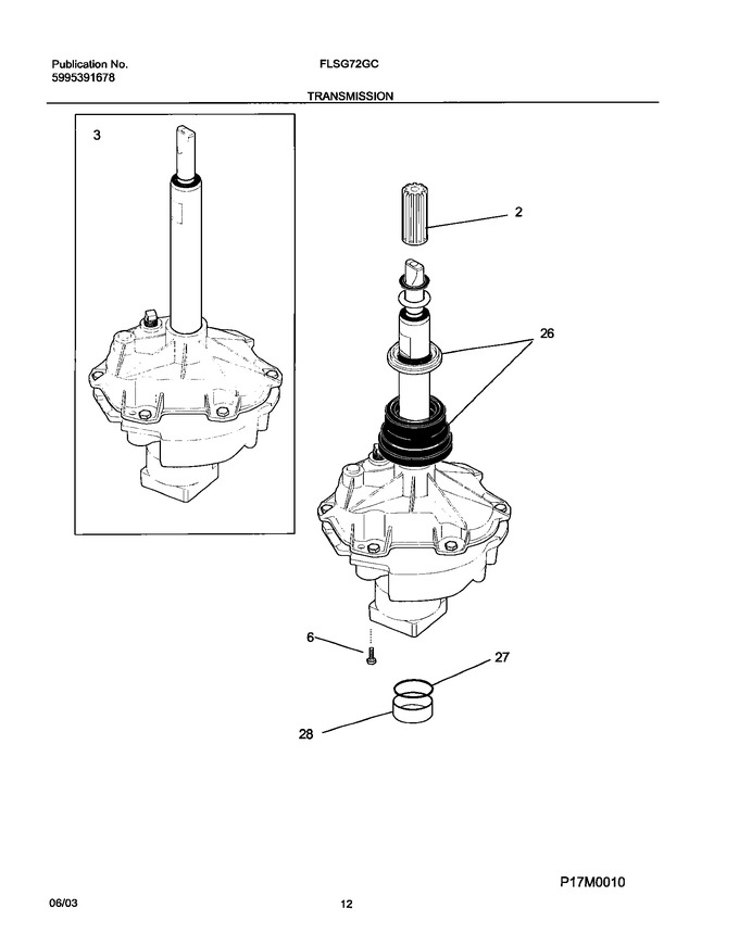Diagram for FLSG72GCSD