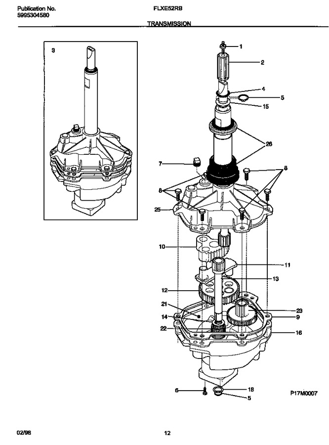 Diagram for FLXE52RBT6