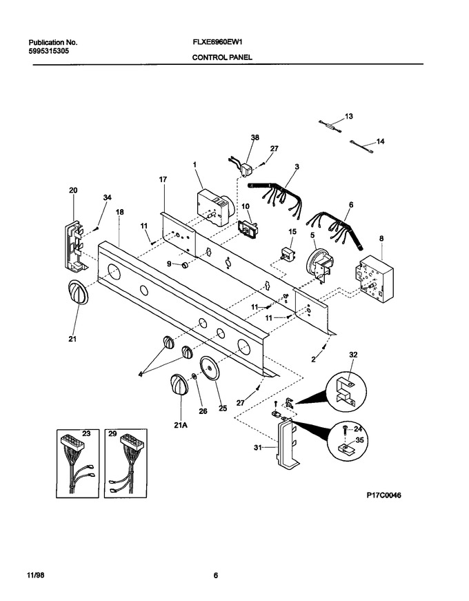 Diagram for FLXE6960EW1