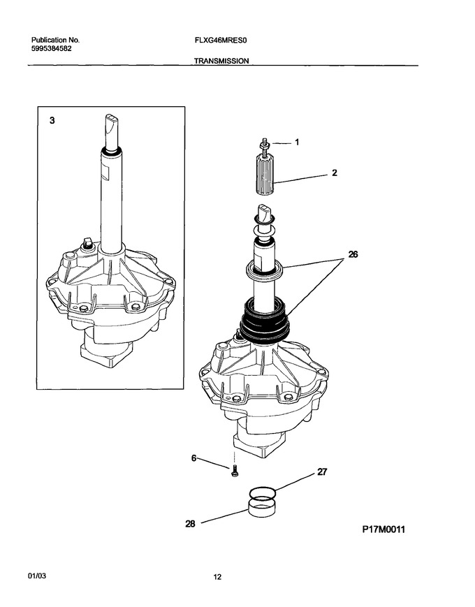 Diagram for FLXG46MRES0