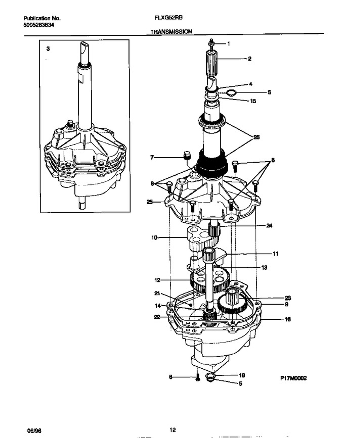 Diagram for FLXG52RBT2