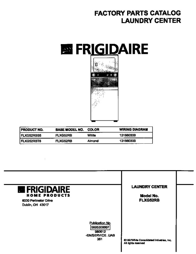 Diagram for FLXG52RBS6
