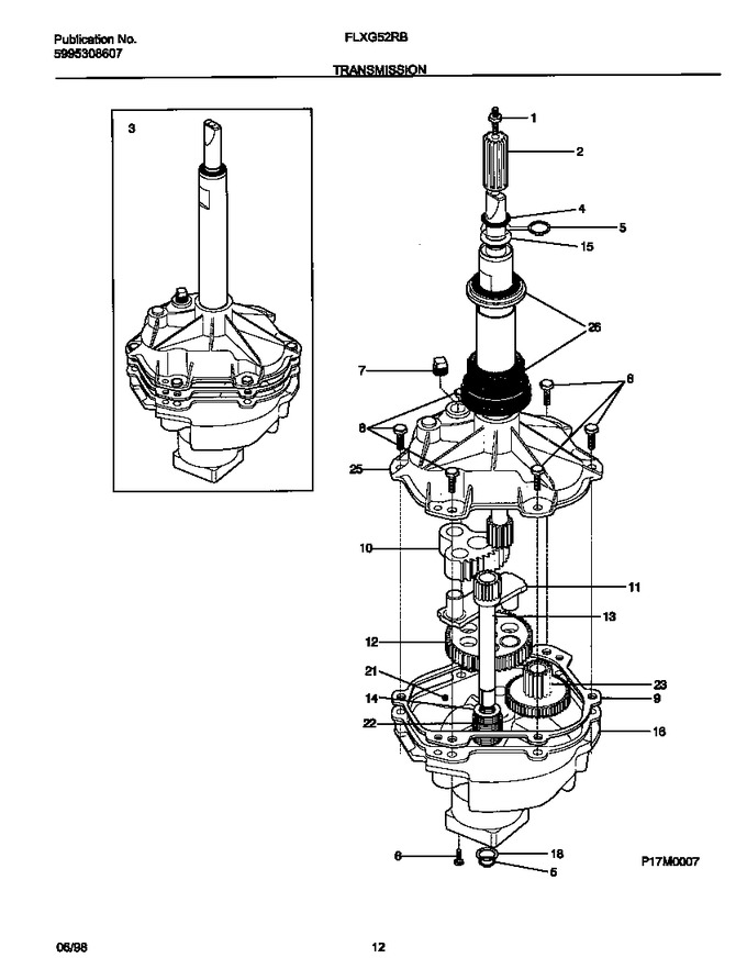 Diagram for FLXG52RBT6