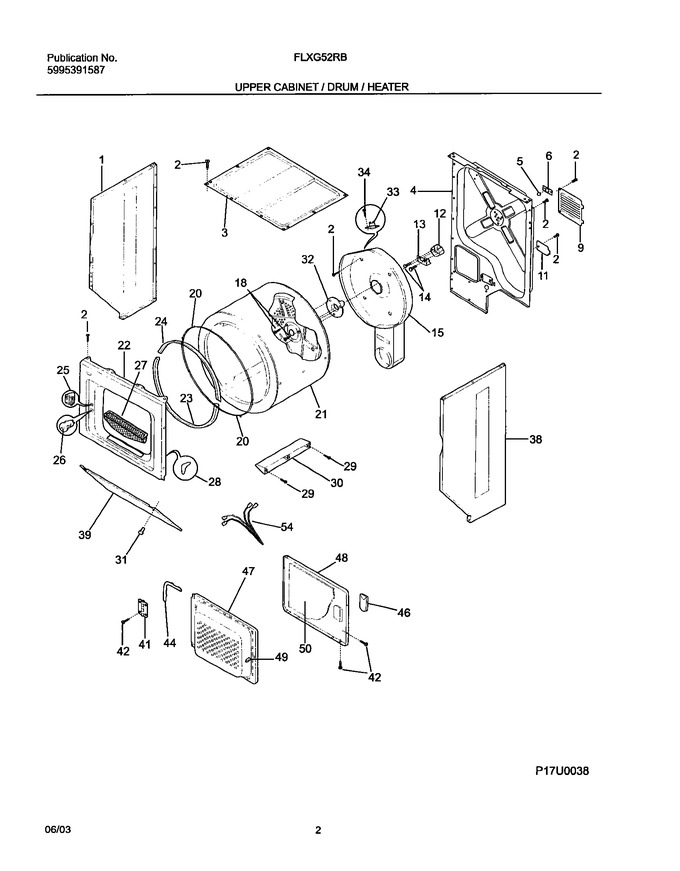 Diagram for FLXG52RBSB