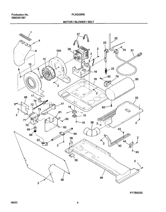 Diagram for FLXG52RBSB