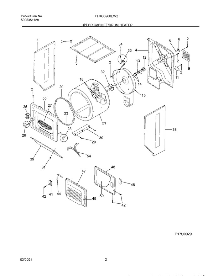 Diagram for FLXG8960EW2